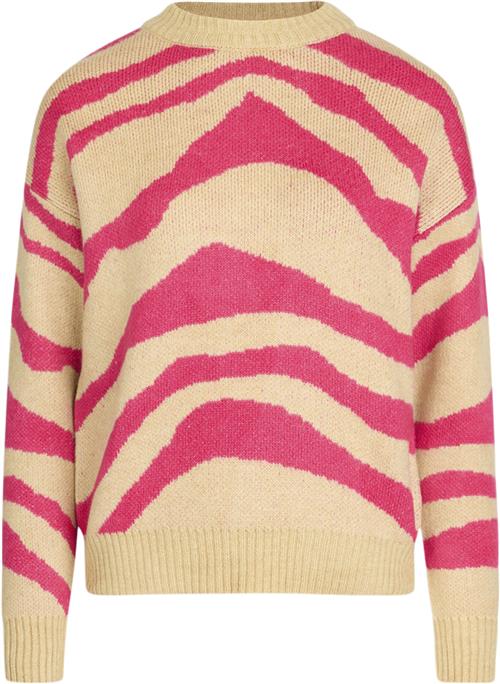 Se SisterS Point Maupu Kvinde Sand/pink Sweaters Str L - hos Magasin ved Magasin