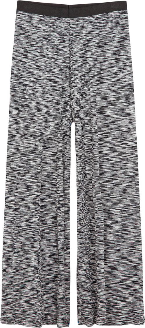 Mads Nørgaard - Copenhagen 2x2 Cotton Space Veran Pants Kvinde Sort Bukser Med Brede Ben Str XS - hos Magasin