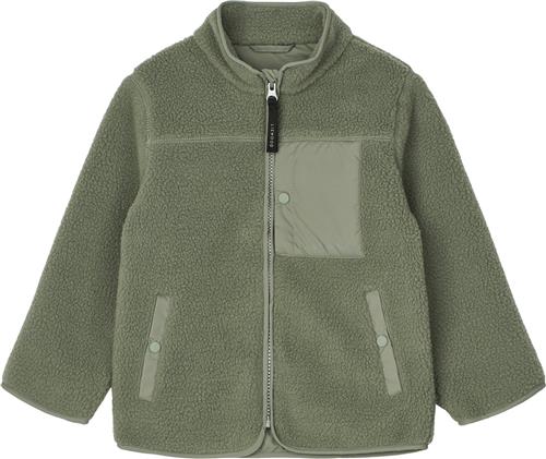 Liewood April Fleece Jacket Str 116 - Faune Green Fleece hos Magasin