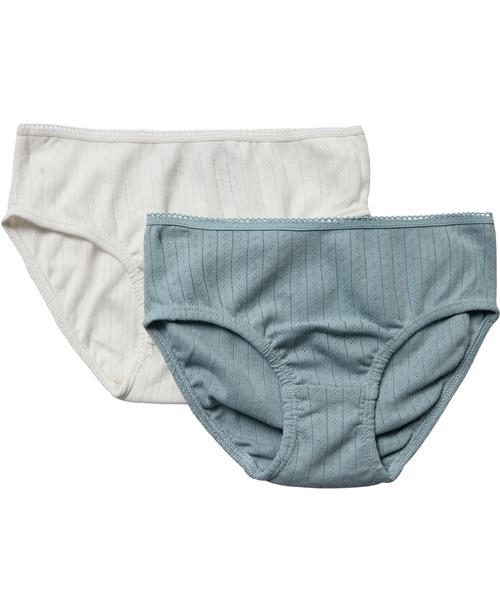 BAKITO by Magasin Du Nord Collection BAKITO by Magasin Ava Briefs 2pack Organic Gots Str 6 Arona / Star White Underbukser Bomuld