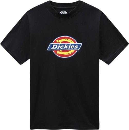 Dickies Icon Logo TEE W Black Kvinde Black Kortærmede T-shirts Str L - hos Magasin