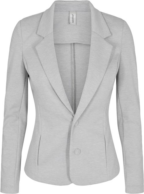 Se soyaconcept Scdaniela 1 Kvinde Lt Grey Melange Blazere Str XS - Polyester hos Magasin ved Magasin