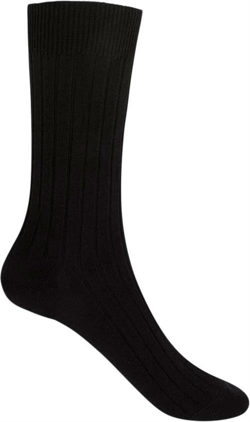 Se Punto Blanco Mercerised Wool Socks Ribbed Ankelstrømper - Uld hos Magasin ved Magasin