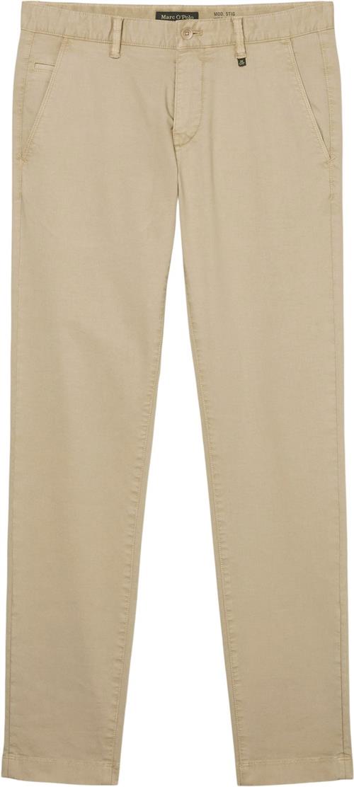 Marc O’Polo Stig Tapered fit, Tapered leg, Regu Kvinde Pure Cashmere Bukser Med Lige Ben Str 31 32 - Cashmere hos Magasin