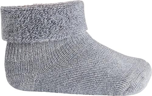 mp Denmark Ankle Terry Wool Baby Str 22/24 - Grå Strømper hos Magasin