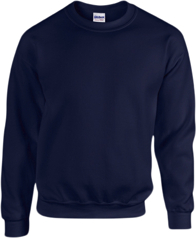 Se Gildan | Heavy Blend Adult Crewneck Sweatshirt Kvinde Navy Sweatshirts Str L - hos Magasin ved Magasin