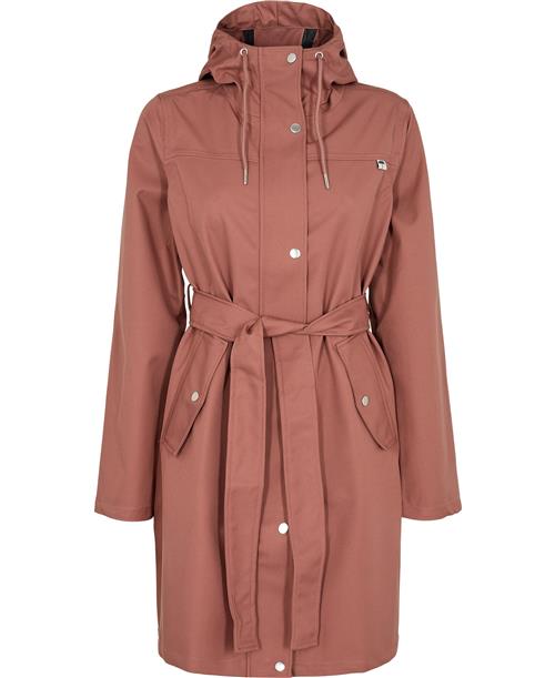 Danefæ Rainlover Raincoat Kvinde Beige Rose Regnjakker Str S - hos Magasin