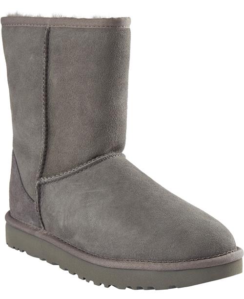 UGG Classic Short II Kvinde Grey Vinterstøvler Str 41 - hos Magasin