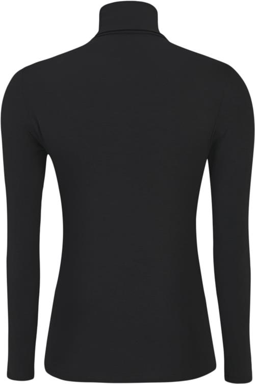 esmé studios Espenelope LS Roll Neck Kvinde Black Rullekraver Str XS - hos Magasin