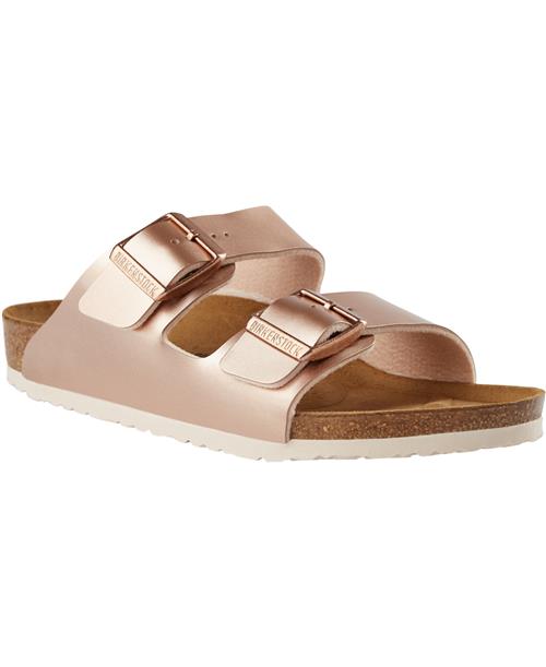 Birkenstock Arizona Kids BF Electric Metallic Copper Kobber Sandaler Str 31 - hos Magasin