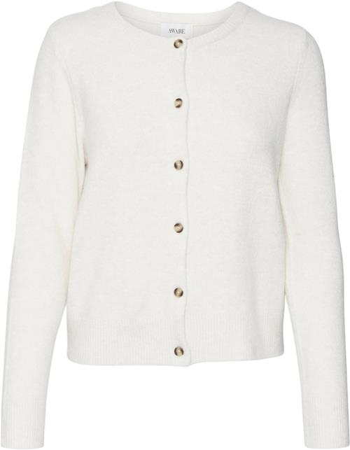 Vero Moda Vmlucille LS Oneck Knit Cardigan V Kvinde Birch Cardigans Regular Fit Str XS - hos Magasin