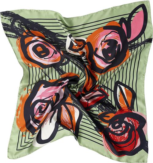 Bella Ballou Flower POP Scarf 70x70cm - Tørklæder hos Magasin