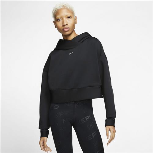 Nike Pro Fleece Haettetroje L - Hættetrøjer & Sweatshirts Polyester hos Magasin