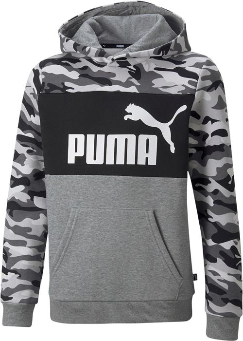 Puma Essentials+ Camo Hættetrøje 116 - Sweatshirts & Hættetrøjer hos Magasin