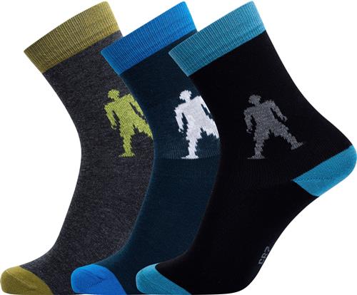 Se CR7 CR7 Kids Socks 3pack Str 35-39 - Man Strømper Bomuld hos Magasin ved Magasin