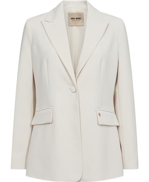 Se Mos Mosh Mmleonora Miley Blazer Kvinde Ecru Blazere Str 38 - hos Magasin ved Magasin