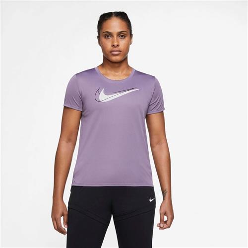 Nike Dri Fit Swoosh Run Lobe T Shirt S - Trænings T-shirts hos Magasin