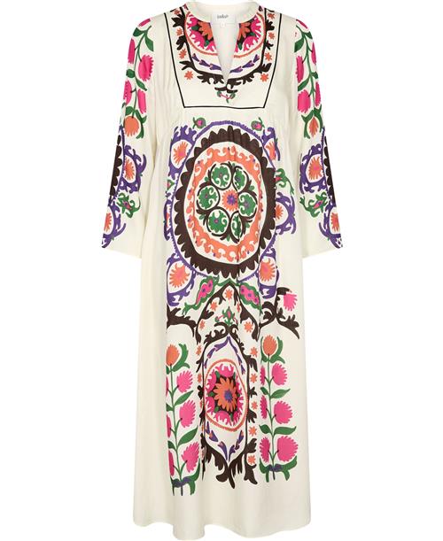 Ba&sh Robe Felicia Kvinde Ecru Maxi Kjoler Str XS - hos Magasin