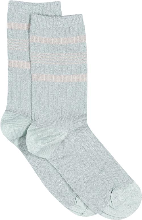 mp Denmark Nohl Glitter Socks Ankelstrømper Str 40/42 - hos Magasin