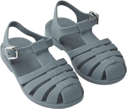 Liewood Bre Sandals Whale Blue Klipklapper & Badesko Str Size 26 - hos Magasin