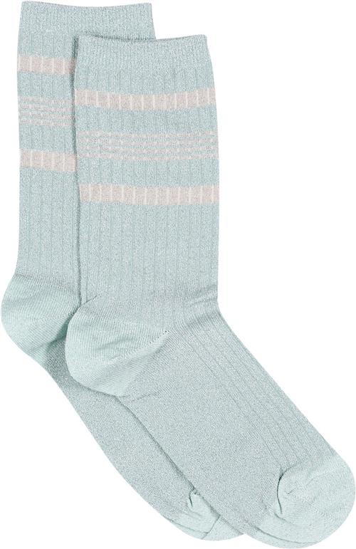 mp Denmark Nohl Glitter Socks Ankelstrømper Str 37/39 - hos Magasin