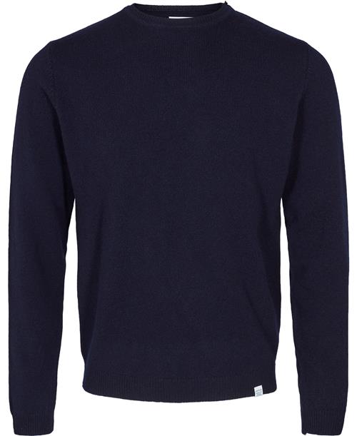 Norse Projects Sigfred Lambswool Mand Blå Sweaters Str XL - hos Magasin