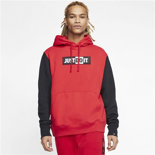 Nike Sportswear Jdi Fleece Haettetroje L - Hættetrøjer Bomuld hos Magasin