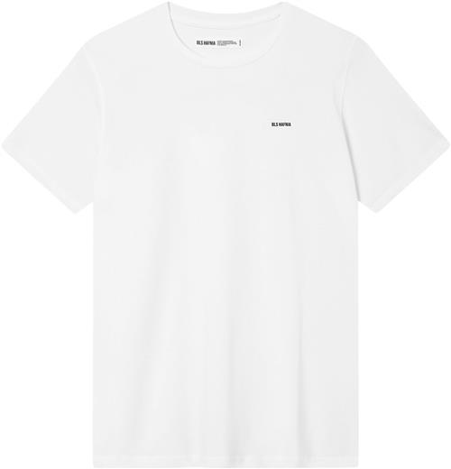 BLS Hafnia Essential Logo Tshirt 2 Mand White Kortærmede T-shirts Str M - hos Magasin