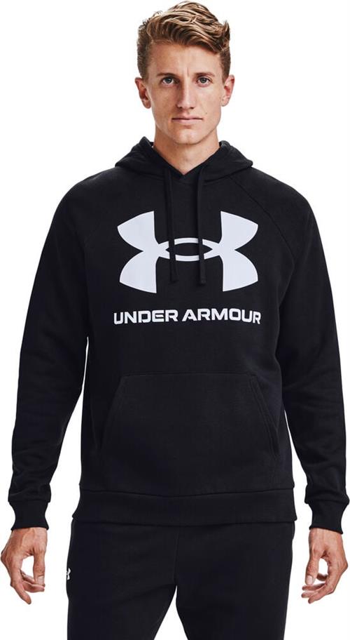 Se Under Armour Rival Fleece Big Logo Hættetrøje M - Sweatshirts Bomuld hos Magasin ved Magasin