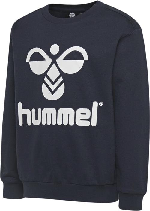 Se Hummel Hmldos Sweatshirt Str 10 år / 140 cm - Blå Sweatshirts hos Magasin ved Magasin