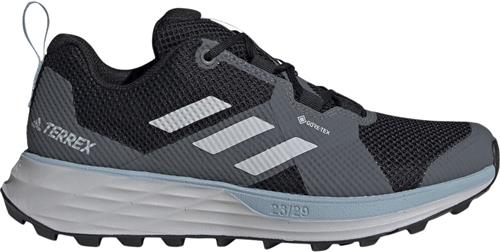 adidas Terrex Two Goretex Trail Løbesko Kvinde Sort Løbesko Str 39 1/3 - hos Magasin