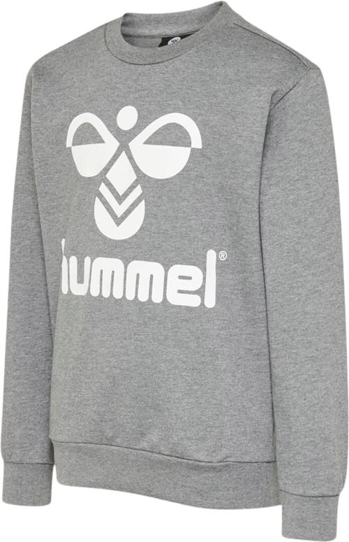 Se Hummel Hmldos Sweatshirt Str 8 år / 128 cm - Grå Sweatshirts hos Magasin ved Magasin