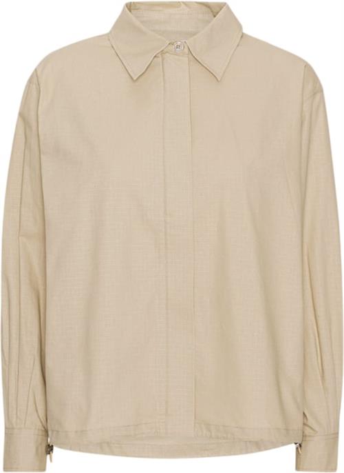 Enkel Studio Esarrie LS Shirt F Windy Sand Dunes, Size M Kvinde Windy Sand Dunes Langærmede Skjorter Str L - hos Magasin