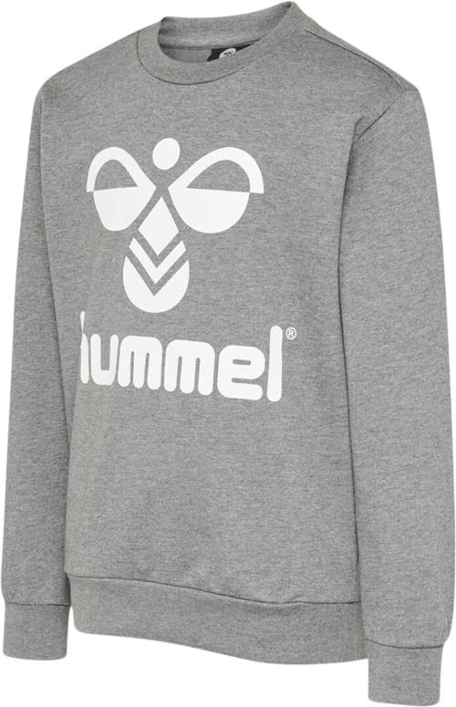 Se Hummel Hmldos Sweatshirt Str 6 år / 116 cm - Grå Sweatshirts hos Magasin ved Magasin