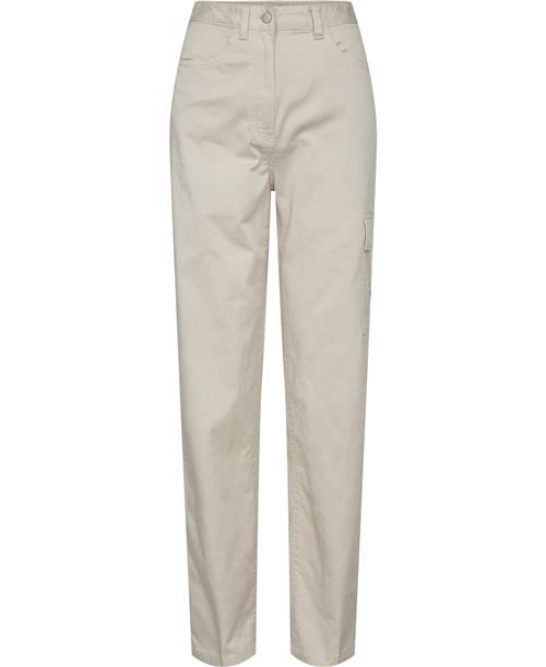 Se Calvin Klein High Rise Straight fit Trousers Kvinde Acf Bukser Med Smalle Ben Regular Fit Str XL - Bomuld hos Magasin ved Magasin