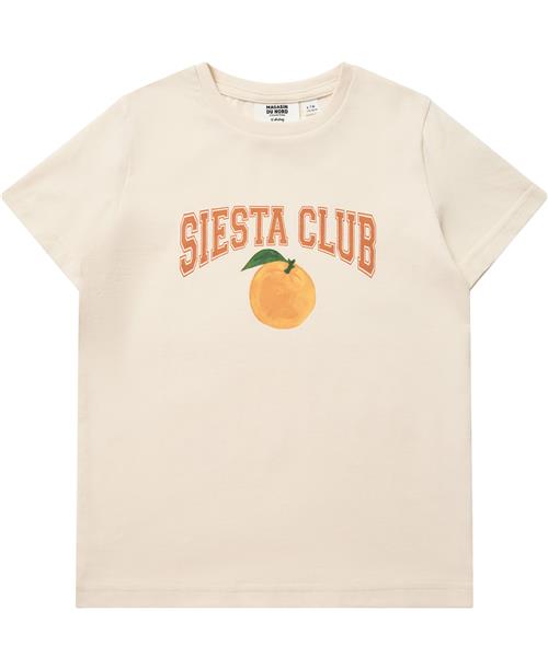 BAKITO by Magasin Du Nord Collection BAKITO by Magasin Siesta Club Tshirt G Str 3 Buttercream Kortærmede Tshirts Bomuld