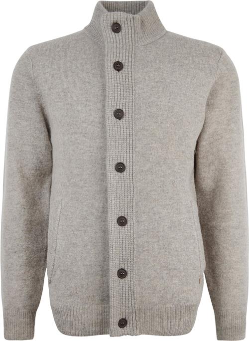 Se Barbour Barbour Essential Patch Zip Mand St16 Cardigans Str XXL - hos Magasin ved Magasin