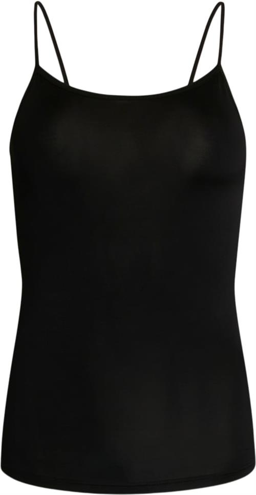 Se Bruuns Bazaar Rada Shirley Slip top Kvinde Black Tanktoppe Str 36 - Viskose hos Magasin ved Magasin