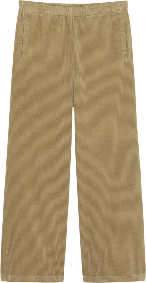 Se Marc O’Polo Pants, Relaxed Style, Straight fit, Kvinde Stone Hearth Bukser Med Lige Ben Str 42 - hos Magasin ved Magasin