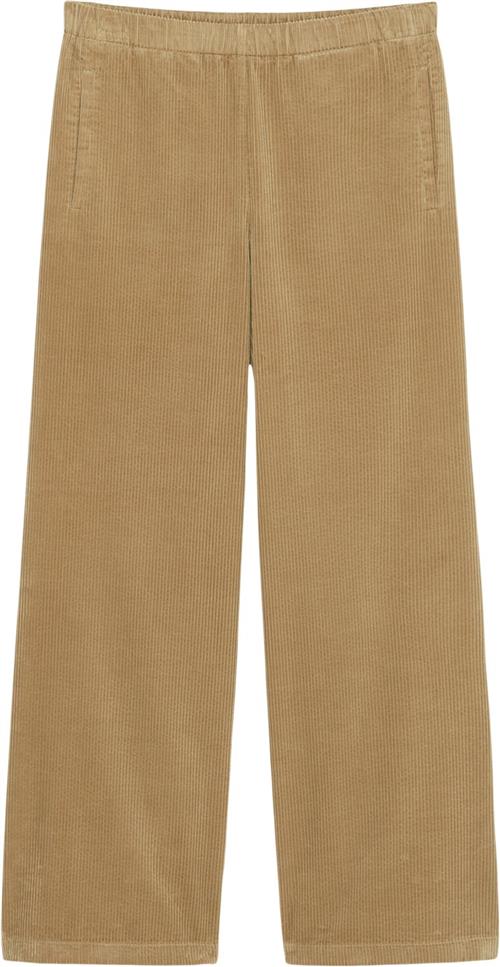 Marc O’Polo Pants, Relaxed Style, Straight fit, Kvinde Stone Hearth Bukser Med Lige Ben Str 36 - hos Magasin