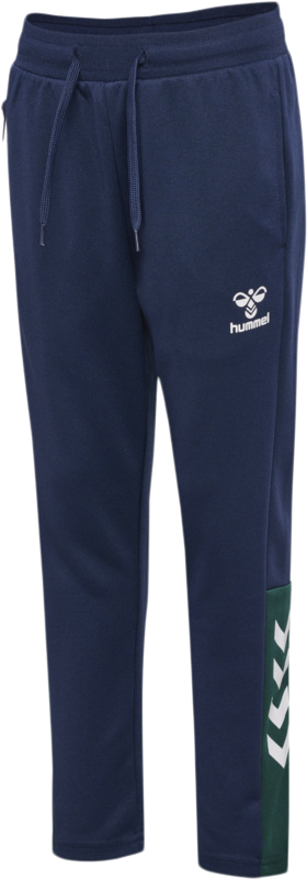 Hummel Hmlorton Pants Str 10 år / 140 cm - Blå Bukser hos Magasin