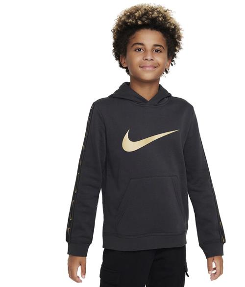 Se Nike Sportswear Repeat Fleece Haettetroje 122-128 / XS - Sweatshirts & Hættetrøjer hos Magasin ved Magasin