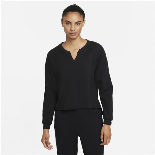 Nike Yoga Dri Fit Luxe Cover Up Traeningoje XS - Trøjer & Sweatshirts Bomuld hos Magasin