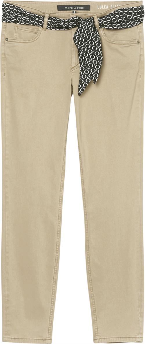 Se Marc O’Polo 5 Pocket, mid Waist, Slim fit, Regu Kvinde Norse Sand Skinny Jeans Str 31 32 - hos Magasin ved Magasin