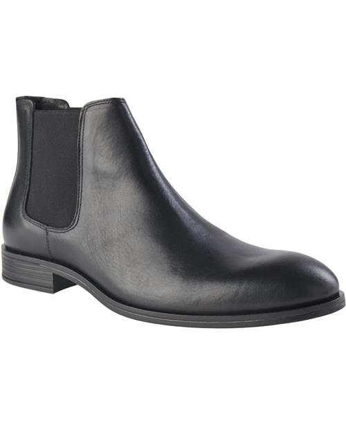 Bianco Biabyron Leather Chelsea Mand Black 6 Chelsea Boots Str 43 - hos Magasin