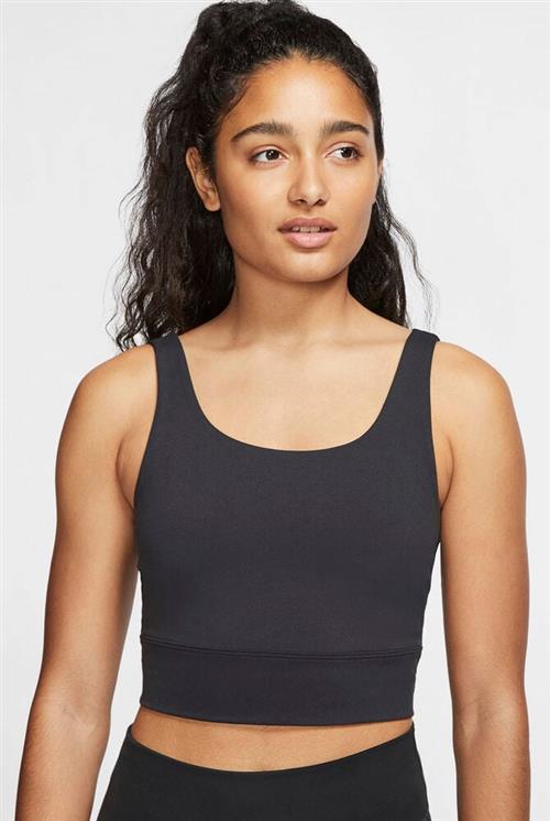 Se Nike Yoga Luxe Infinalon Crop Traeningstop XS - Tanktoppe hos Magasin ved Magasin