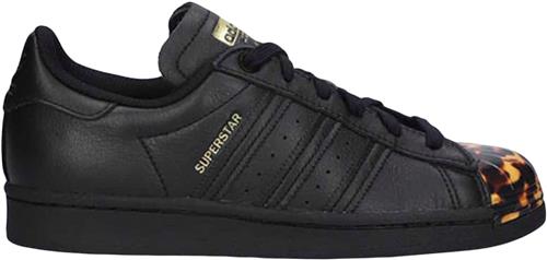 Se adidas Superstar Sneakers Kvinde Black Sneakers Str 39 1/3 - Læder hos Magasin ved Magasin