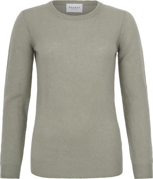 SPARKZ Copenhagen Pure Cashmere Oneck Pullover Kvinde Dry Cactus Sweaters Str M Cashmere - hos Magasin