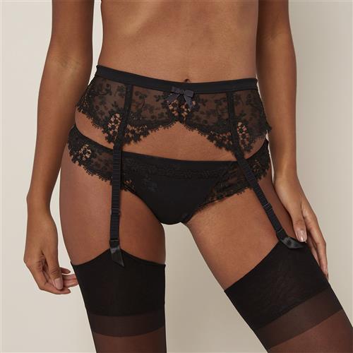 Se Simone Pérèle Wish Suspender Belt Lingeri Accessories Str 40 - hos Magasin ved Magasin