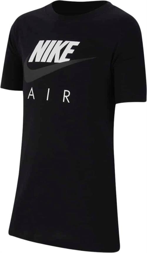 Se Nike AIR TEE BIG Kids Str 137-147 / M - Black Kortærmede T-shirts hos Magasin ved Magasin